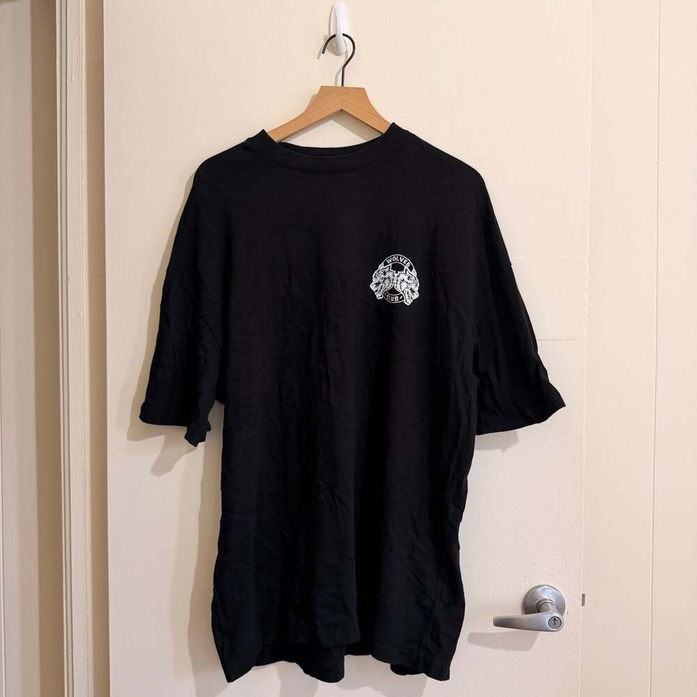 Darc Sport Wolves Club 2015 Till Forever Premium Oversized Tee Black L